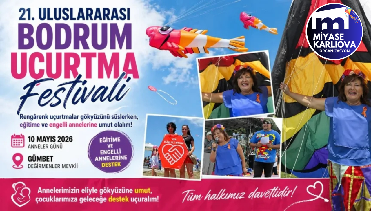 21. Uluslararası Bodrum Uçurtma Festivali: Engeller Gökyüzünde Aşılıyor 1